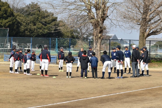 木間ケ瀬、二川地区野球体験教室に参加してきました